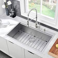 The zuhne undermount sink will surpass all your expectations. 30 Drop In Kitchen Sink Vasoyo 30 X22 Stainless Drop In Kitchen Sink Workstation 16 Gauge R10 Topmount Single Bowl Stainless Steel Kitchen Sink Kitchenfaucets Com