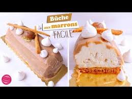 Recette Facile De Buche Aux Marrons Un Dessert De Noel Leger Et Delicieux Dessert Noel Dessert De Noel Leger Recettes De Patisserie