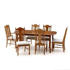 We did not find results for: Lot Art Dining Table With Six Chairs In Fruitwood By Lenoir House