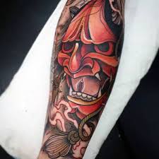 Mask tattoo design on chest. Top 103 Hannya Mask Tattoo Ideas 2021 Inspiration Guide
