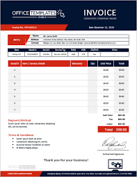 Net 30 days on all invoices. 21 Free Modern Invoice Templates Formats For Ms Word