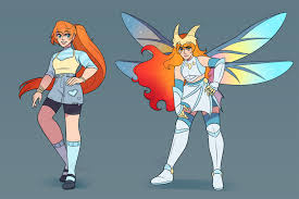 Art by Peaches — My redesign of Bloom from Winx Club