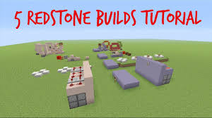 Check spelling or type a new query. 5 Redstone Builds Minecraft Tutorial Youtube