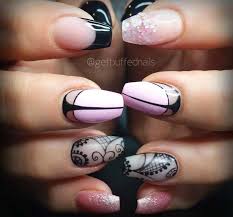 Don't tell them and they will never know black glitter nails designs do not lose their popularity. 80 Stylish Acrylic Nail Design Ideas Perfect For 2016 Fashionisers C Part 14
