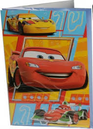 Bol Com Grote Verjaardagskaart Cars 26 X 38 Cm