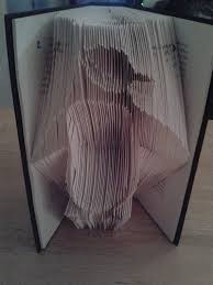 Book Folding Pattern Penguin 241 Folds Measure Mark Etsy Book Folding Book Folding Patterns Book Crafts