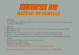 Gateau De Famille The Brun Nos Recettes De Famille Recette Recette En Famille Gateau The Brun Recette