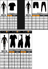 funkier size guide