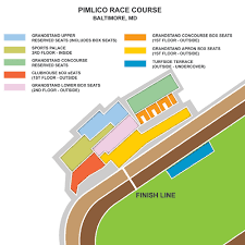 Preakness Stakes Seating Chart Derbybox Com