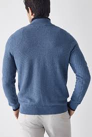 Enjoy luxurious materials made from 98 the half zip design means you'll have more flexibility when you're adventuring, while the gandys. Organic Cotton Half Zip Knit Knitwear
