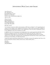 Simple of application letter for administrative officer. School Executive Officer Cover Letter July 2021
