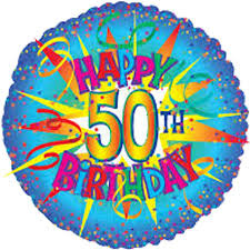 When you purchase you can choose the color option or choose mixed to receive both colors. 50th Birthday Helium Balloon Same Day Delivery
