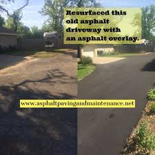 If your existing driveway is in decent enough condition to provide a solid base, you can use the overlay asphalt installation method. Resurfaced Asphalt Asphalt Installation Asphalt Driveway Materials
