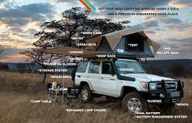 Land Cruiser Accessories And Camping Equipment For An African Expedition Toyota Land Cruiser Land Cruiser Suv Tent