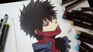 Drawing Dabi From Boku No Hero Academia Drawings Hero Anime Sketch