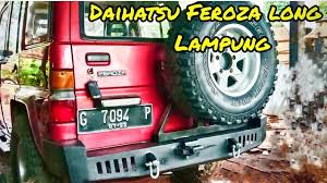 Wokeedeeh masbro sekalian ini diaa foto foto daihatsu feroza offroad look. Daihatsu Feroza Long Sl Lampung Modifikasi Off Road Taft Gt Hilline Rocky By Bmc Youtube