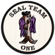 Frogmen reconnoiter beaches for sea mapping the tides and currents and the depths of the landing areas looking for metal & concrete pillars that would prevent or impede the process of bringing the marine or seal. The Seal Team One Insignia Fifty Hombres Of The Delta Facebook