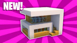 Small, dirty shacks becomes beautiful villas, simple. Minecraft How To Build A Easy Small Modern House 3 Pc Xboxone Ps4 Pe Xbox360 Ps3