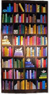 Fabric At Work Bookcase Quilt Pattern Bookcase Books Books Aesthetic Books To Read Bookshelf Fabric Pattern Quilt In 2020 Book Quilt Art Quilts Quilt Patterns