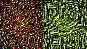 I'm not color blind, but can see it clearly. Color Blindness Wikipedia