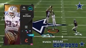 SHUT DOWN DEFENSE! **95 PAT WATKINS IS A GOON** DALLAS COWBOYS THEME TEAM  GAMEPLAY! MADDEN 21!