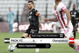 Olympiakos vs paok live stream, live score, latest match odds and h2h stats. Highlights From Paok Vs Olympiacos Paokfc