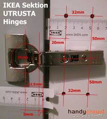 Ikea Ultrusta Cabinet Hinge Template Sektion Hinges For Cabinets Woodworking Diy Woodworking