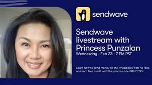 Princess Punzalan with Sendwave