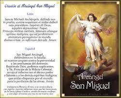 Has esto en el nombre del padre, del hijo, y del espíritu santo. Practicas De Piedad Y Devocionario Catolico Arcangel San Miguel Principe De Las Milicias Celestiales Protector De La Iglesia Y Glorioso Vencedor Del Demonio
