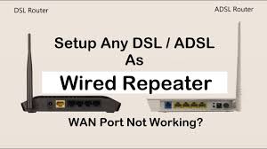 To understand how the dsl modem works, let's review a little about how dsl works in general. Any Old Router Setup As Wired Repeater Dsl Adsl Wan Port Not Working Youtube