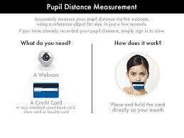 Measure the distance from your right to your left pupil. Measure Pd Pupillary Distance Pupil Distance Glasses Gallery