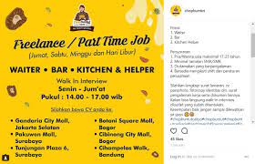 Lowongan kerja semarang part time dan waitress di gohyang jib korean executive restaurant senin, 02 november 2020 loker november 2020 , loker semarang , lulusan sma / smk edit part time Walk In Interviw Lowongan Part Time Di Chop Buntut Cak Yo Dibacaonline