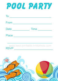 Google has many special features to help you find exactly what you're looking for. Printable Pool Party Invitation Pool Party Invitation Template Party Invite Template Swim Party Invitations
