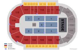 48 Prototypic Showare Center Seat Map