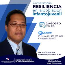 Conversatorio Virtual “Resiliencia en la población Infantojuvenil”