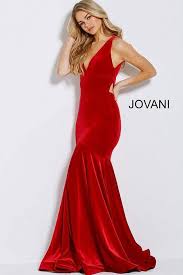 Jovani Prom 51586 Evening Gowns Gowns Red Dress Casual