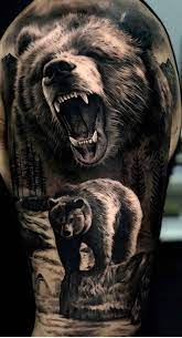 45 Bold Bear Tattoo Designs That Will Inspire You Izobrazheniya Medvedej Tatuirovki Medvedya Tatuirovki S Medvedyami Grizli