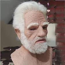 Real Face Mask Human Realistic Grandpa Halloween Mask Bald Old Man Mask for  Adult,Halloween and Easter Elder Mask Costume : Amazon.ca: Clothing, Shoes  & Accessories