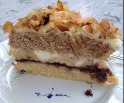 Variation Bananen Split Torte Rezept Thermomix Kuchen Bananen Split Kuchen Bananensplit Kuchen