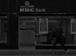 It usually looks like a shortened version of that bank's name. Kbc