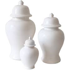 Maybe you would like to learn more about one of these? White Ginger Jars Lo Home