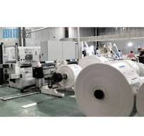 Paper Plastic Composite Bags PP Woven Valve 50 Kg Cement Bag Making Machine  for Flour
