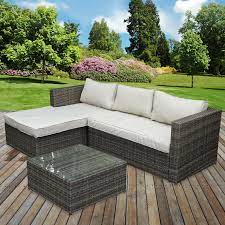 Garden Corner Sofa Rattan Furniture Set Furniture Sofa Set Outdoor Patio Furniture Sets