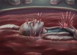 Scp Art Scp 009 Red Ice By Gaminghedgehog Deviantart Com On Deviantart Scp Art Creepy Art