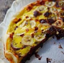 Tarte Banane Chocolat Recette Banane Chocolat Recettes De Cuisine Recette Banane