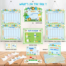 Details About Potty Training Chart For Toddlers Reward Your Child Sticker Chart 4