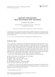 And now we are trying to start on mobile game business with our game business. Pdf Gravity Separation Old Technique New Methods