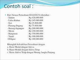 Contoh soal analisis rasio keuangan. Kelompok 1 Anggota Estingtyas Ppt Download