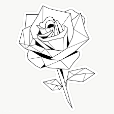 Black And White Rose Sticker Transparent Png Premium Image By Rawpixel Com Sasi Black And White Stickers Black Stickers Black And White Drawing