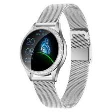 Bracelet femme chaîne boule et pampille cœur en argent 925/1000èmrd. Montre Connectee Kw20 Femmes Smartwatch Ip68 Bracelet De Surveillance Du Sommeil Etanche Sports Fitness Argent Montre Connectee Achat Prix Fnac